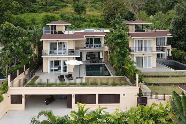 Villa vue mer 4 chambres à louer à Chalong, Phuket