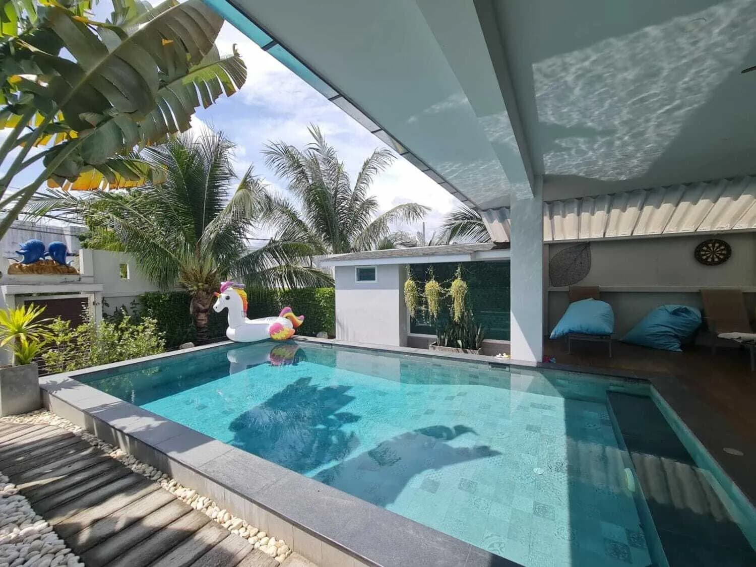 Villa 3 chambres avec piscine privée à louer à Choeng Thale — Miniature 14