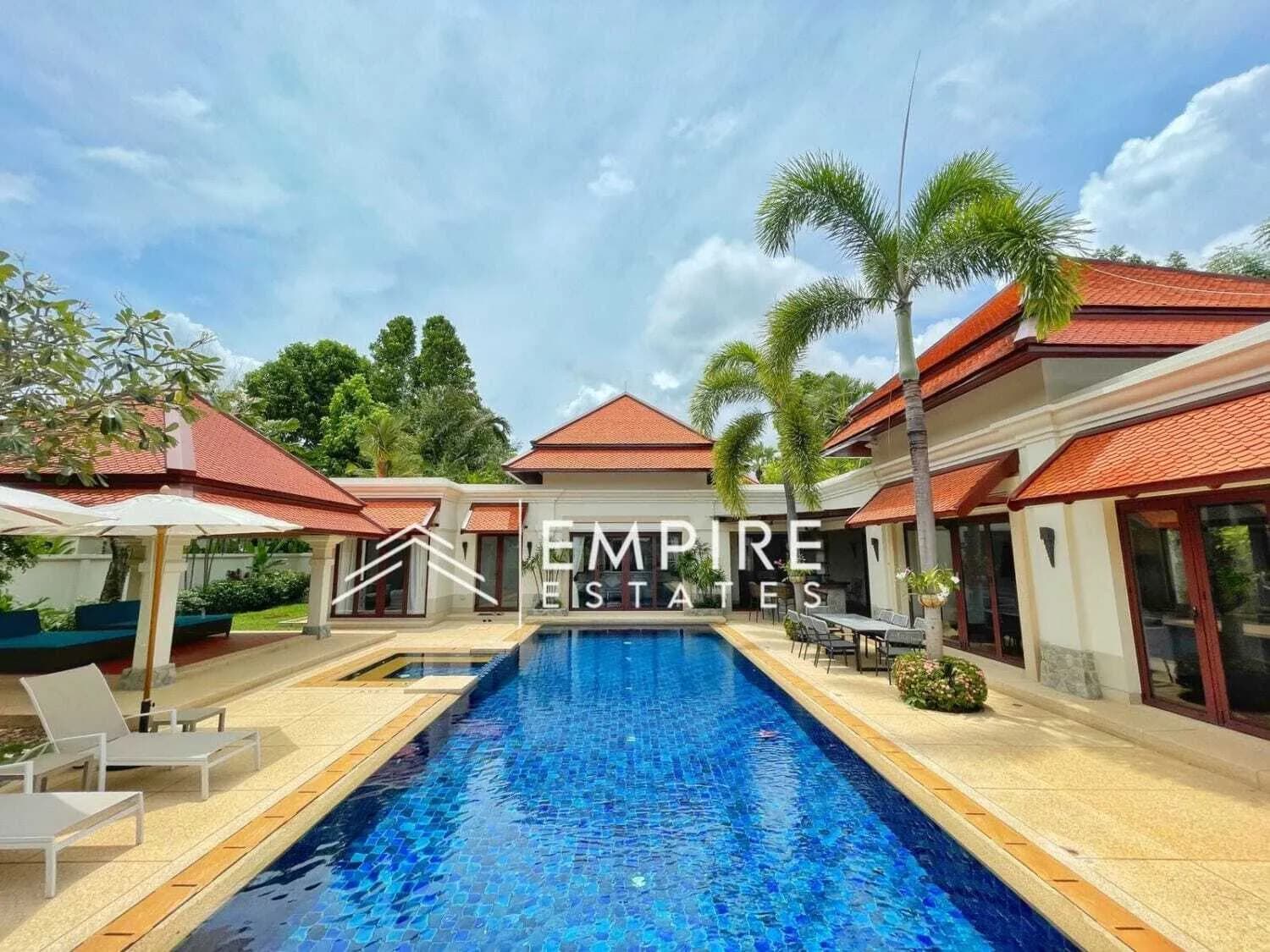 Sai Taan Villa – 6 chambres avec piscine privée à louer à Bang Tao Beach — Photo 1