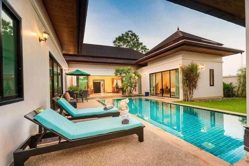 Villa 3 chambres avec piscine privée à Choeng Thale — Miniature 7