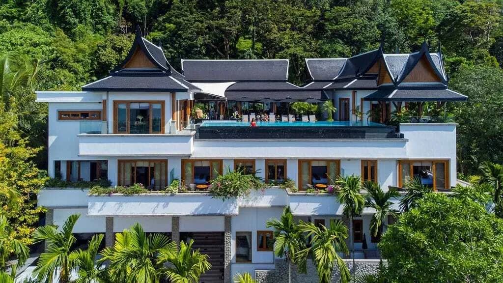 Superbe villa vue mer 10 chambres avec piscine privée à louer à Surin — Miniature 9