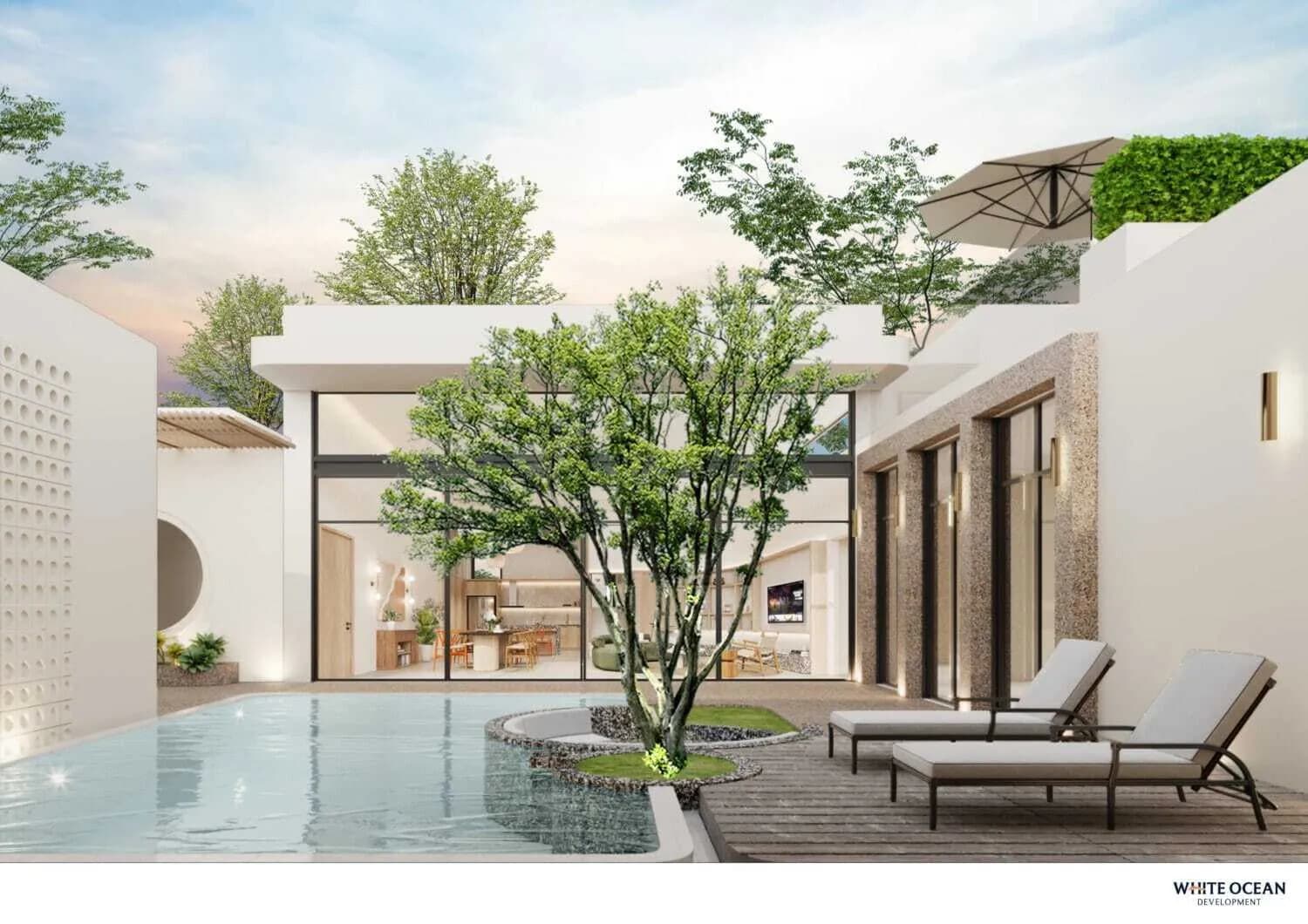 Villa de luxe neuve avec piscine 3 chambres à Cherngtalay, Phuket — Miniature 2