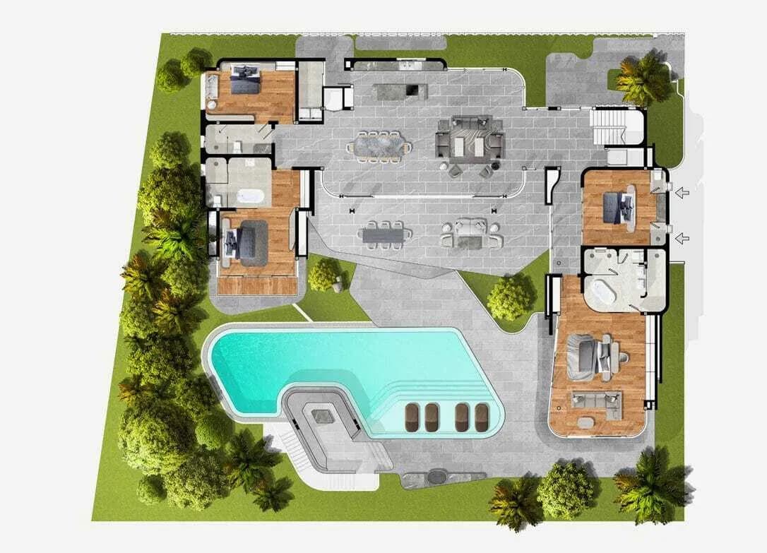 Nouveau projet de luxe à vendre, Botanica Phuket — Miniature 3