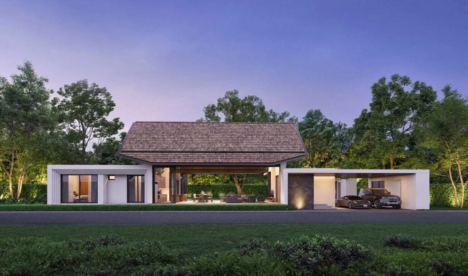 Villa de luxe neuve 4 chambres à vendre à Bang Jo-Cherngtalay, Phuket — Miniature 30