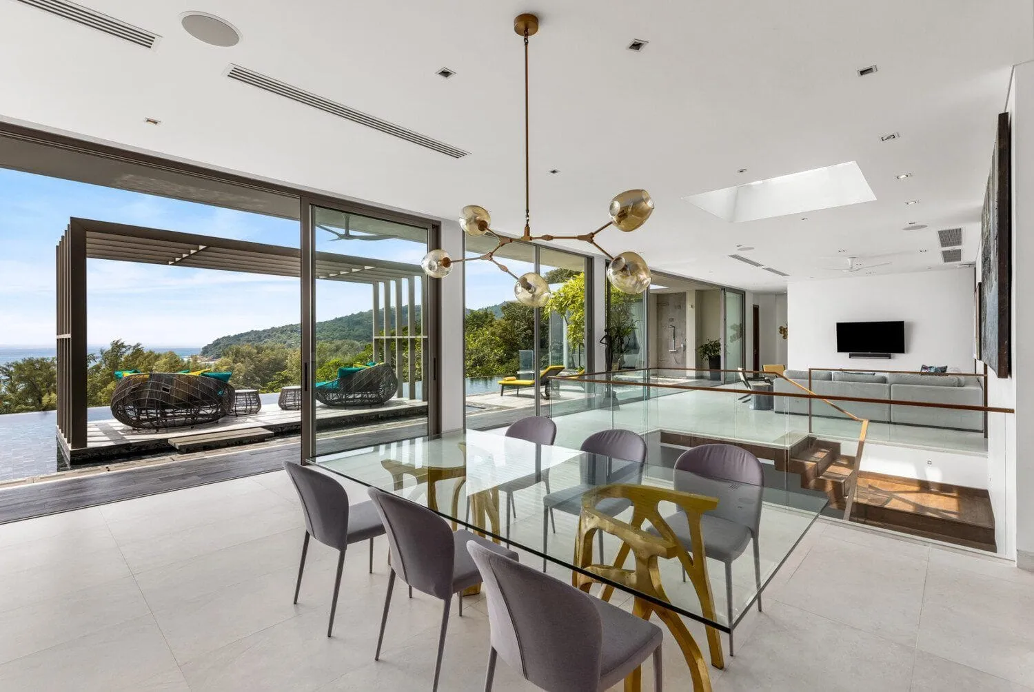 Penthouse ultra-luxe 4 chambres vue mer à Naithon Beach — Miniature 12