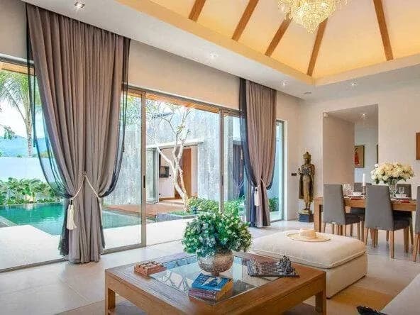 Villa de luxe avec piscine privée 3 chambres à vendre, Thalang, Phuket — Miniature 6