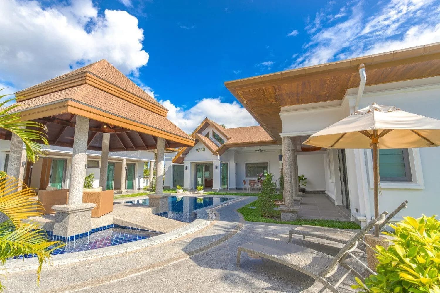 Villa privée avec piscine 4 chambres à louer – à Cherng Talay, Phuket — Miniature 7