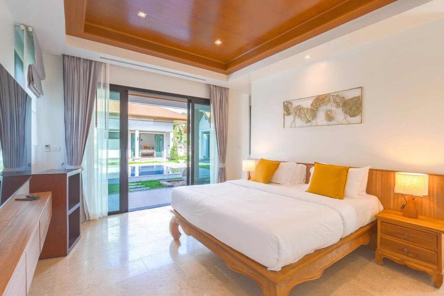 Villa privée avec piscine 4 chambres à louer – à Cherng Talay, Phuket — Miniature 10
