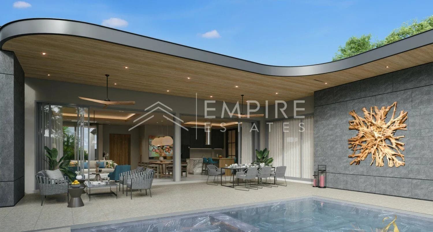 Villa moderne avec piscine 3 chambres à vendre, Layan, Phuket — Miniature 5