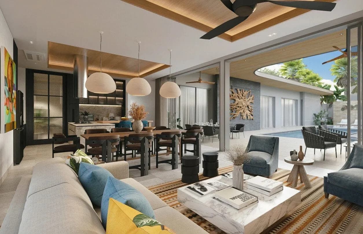 Villa moderne avec piscine 3 chambres à vendre, Layan, Phuket — Miniature 10