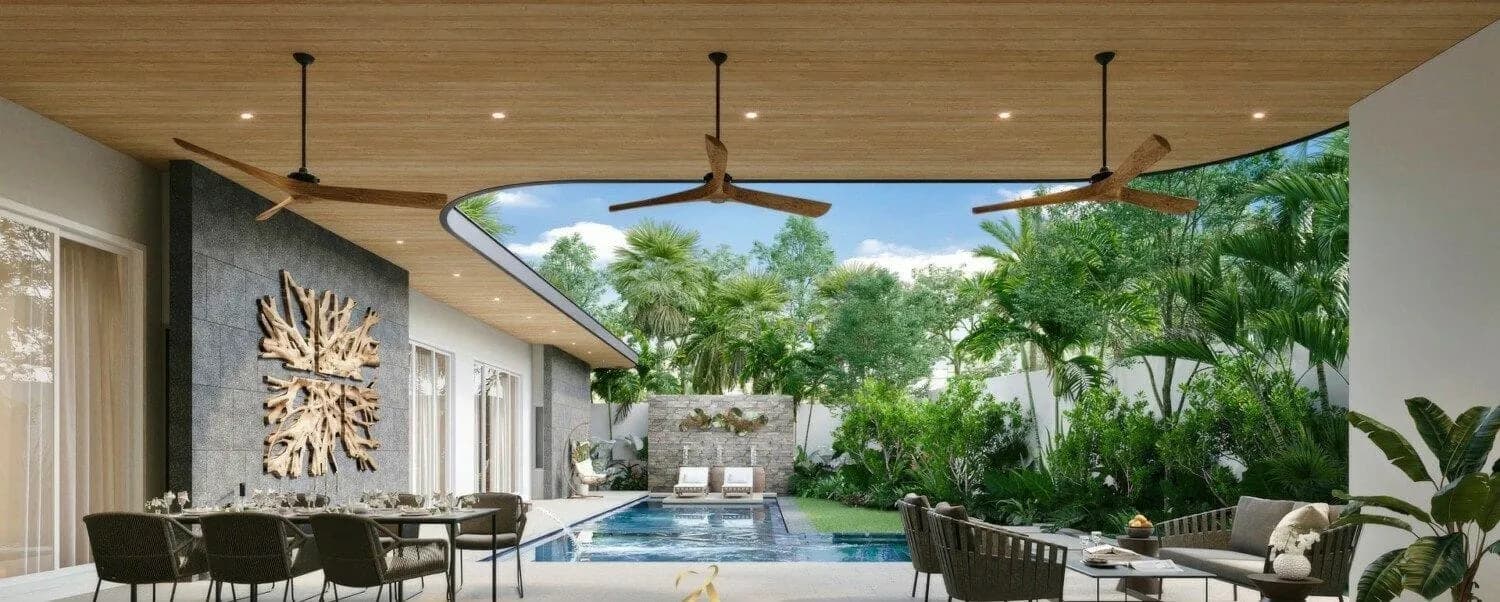 Villa moderne avec piscine 3 chambres à vendre, Layan, Phuket — Miniature 14