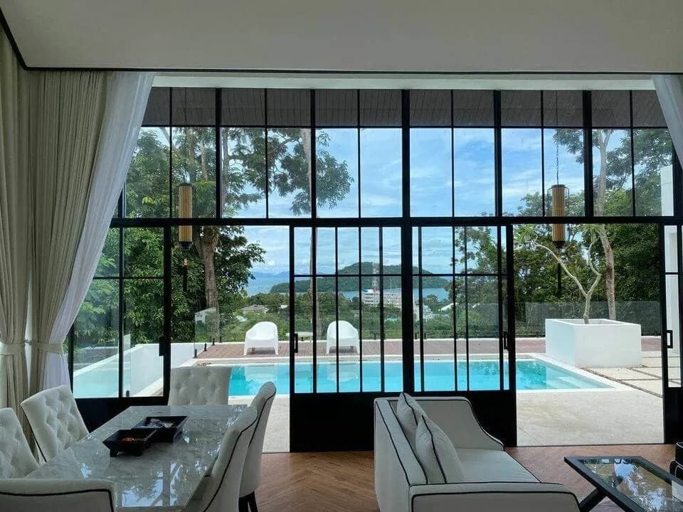Villa 2 chambres vue mer à louer, Cape Panwa, Phuket — Miniature 6