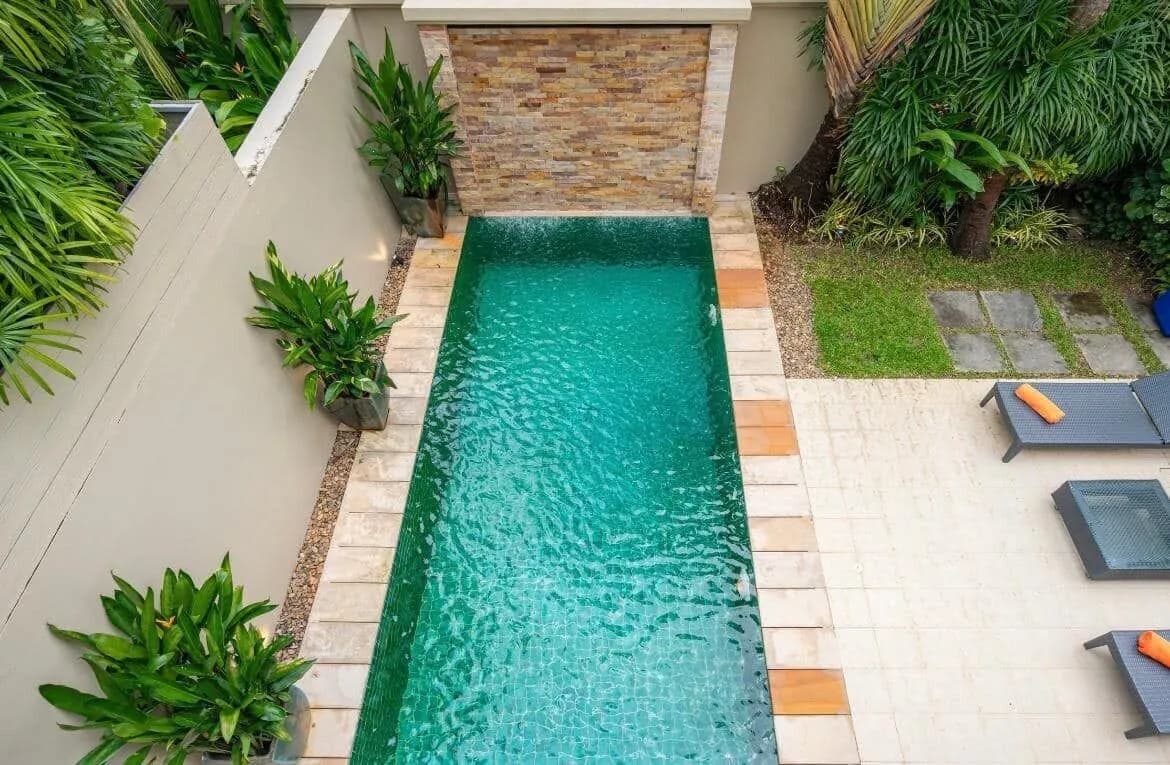 Charmante villa avec piscine 2 chambres à louer, Choeng Thale, Phuket — Miniature 5