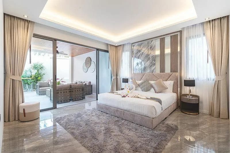 Villa 3 chambres avec piscine privée à vendre à Choeng Thale, Phuket — Miniature 2