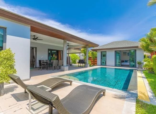 Villa privée avec piscine 3 chambres à louer – à Pasak – Choeng Thale, Phuket — Photo 1