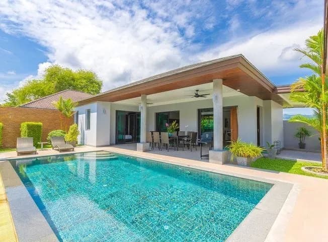 Villa privée avec piscine 3 chambres à louer – à Pasak – Choeng Thale, Phuket — Miniature 2