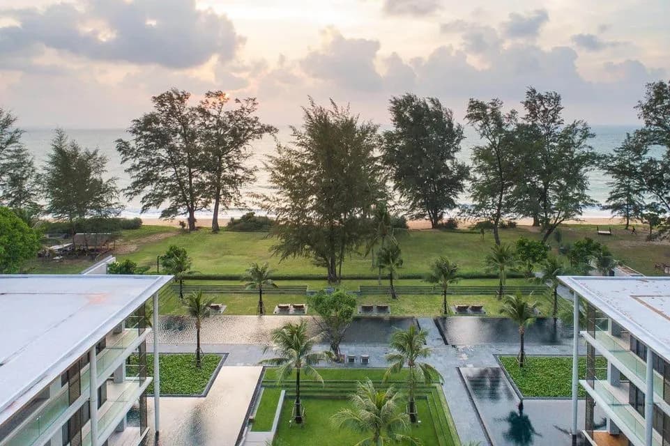 Penthouse en front de plage 3 chambres à vendre – à Mai Khao, Phuket — Photo 1
