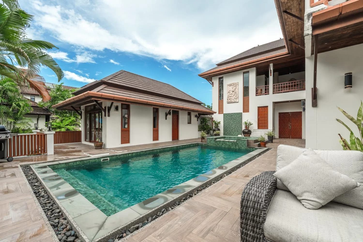 Villa avec piscine 5 chambres à louer, Chalong, Phuket — Miniature 17