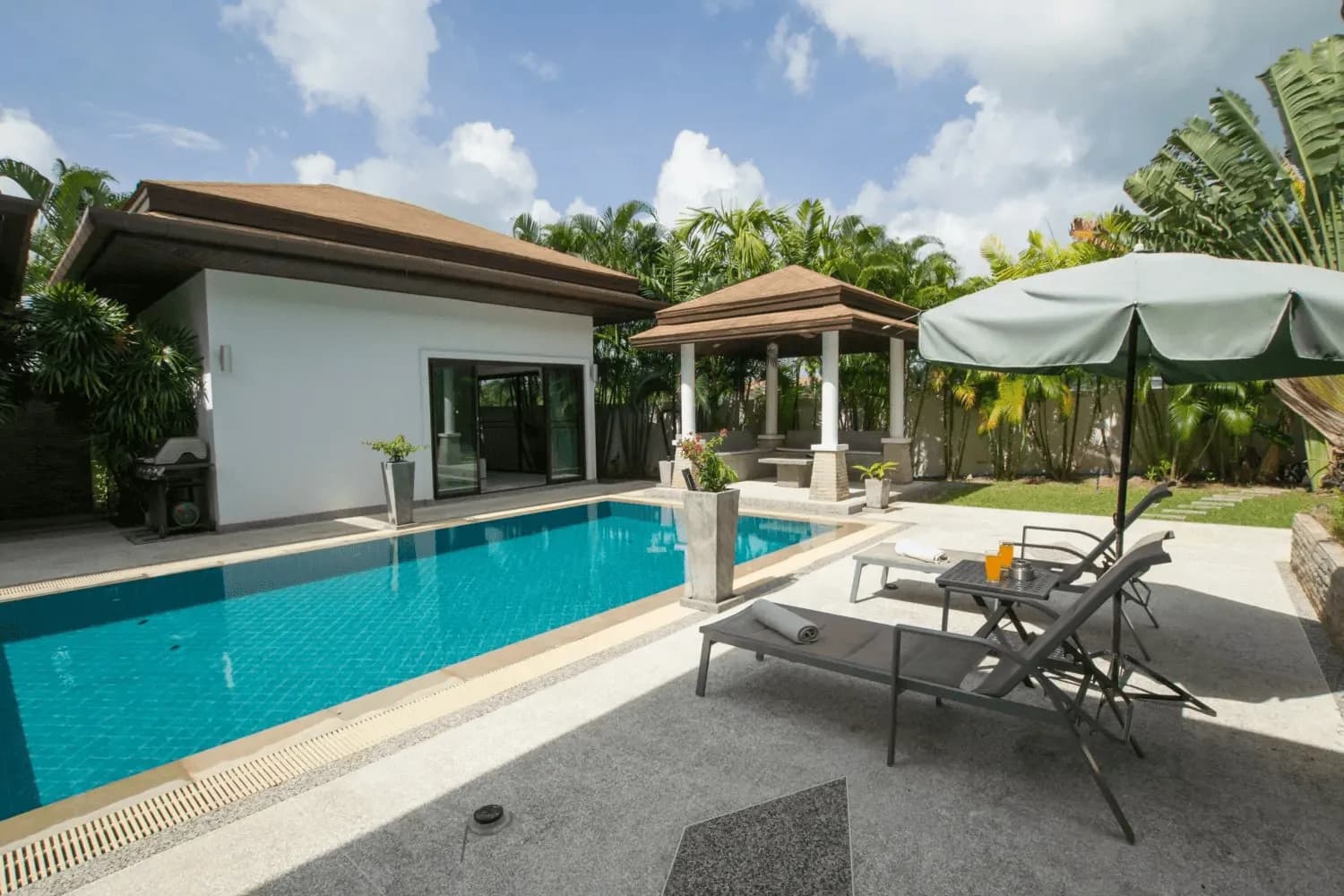 Villa avec piscine privée 3 chambres à vendre à Rawai, Phuket, terrain de 600 m² — Miniature 8
