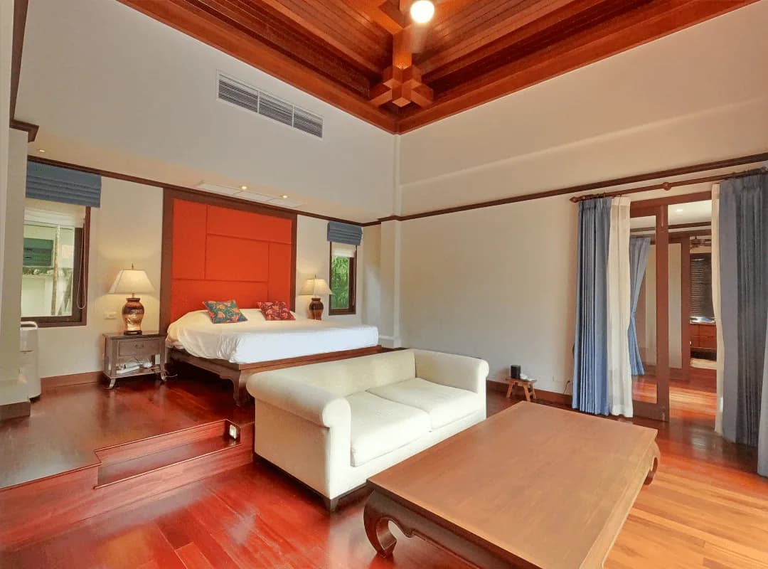 Villa exclusive 4 chambres avec bureaux de 1 300 m² avec piscine privée à vendre à Bang Tao, Phuket — Miniature 21