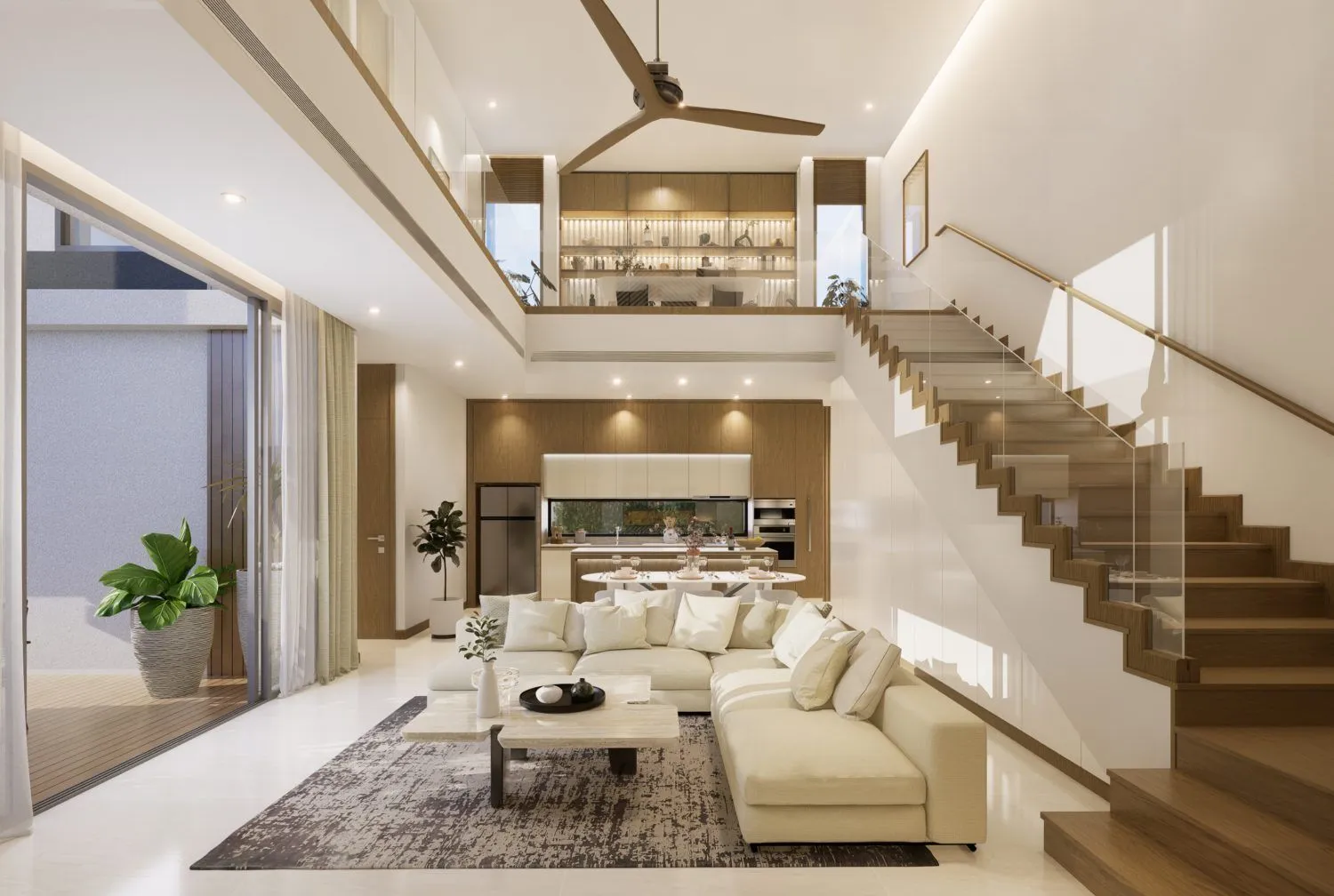 Villa 4 chambres sur 2 niveaux de 423 m² avec piscine privée à vendre à Bang Tao, Phuket — Miniature 7