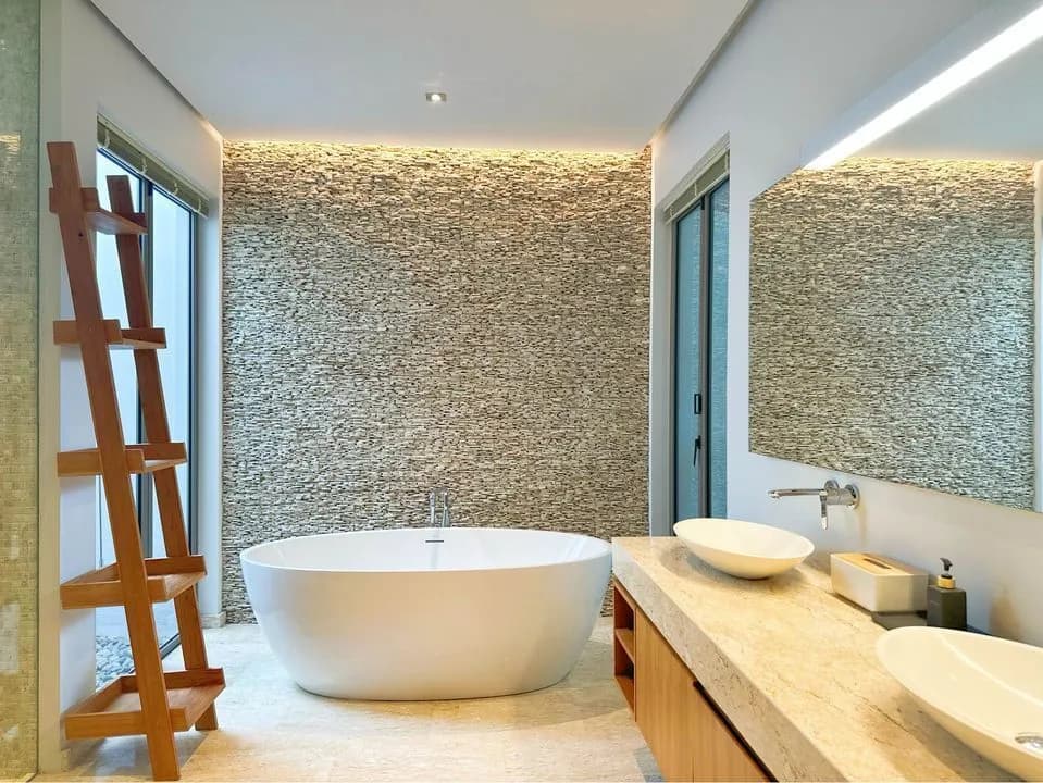 Belle villa Anchan 4 chambres avec piscine privée à louer à Choeng Thale, Thalang — Miniature 2