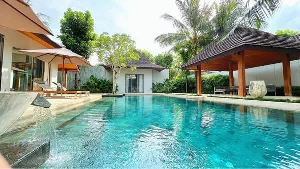 Belle villa Anchan 4 chambres avec piscine privée à louer à Choeng Thale, Thalang — Miniature 16