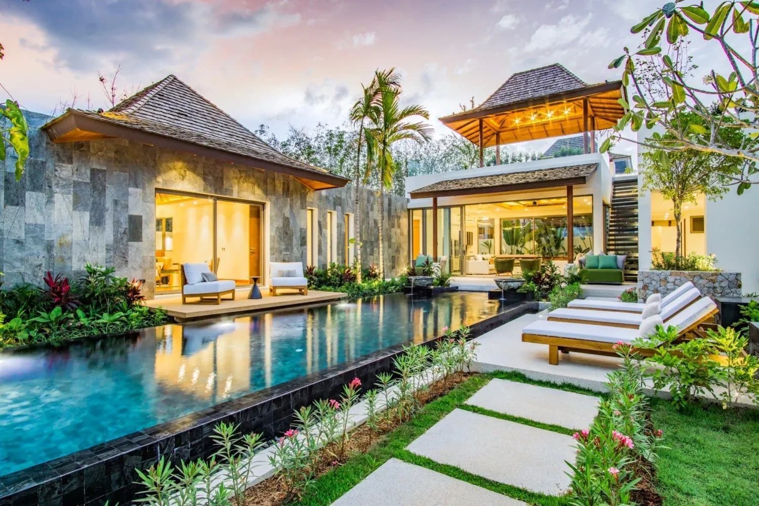 Villa 3 chambres de 528,5 m² avec piscine privée à vendre à Choeng Thale, Phuket — Miniature 22
