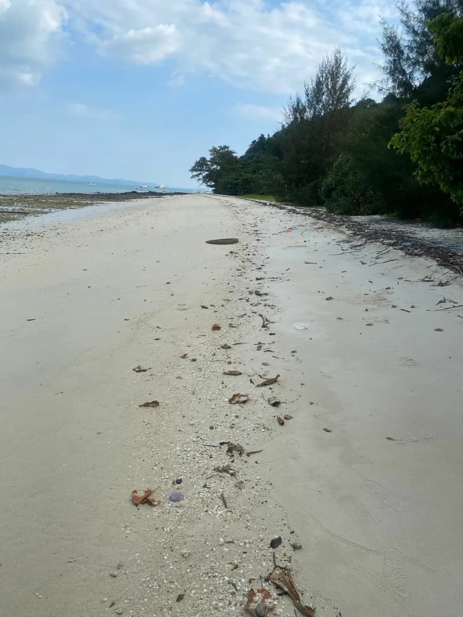 Terrain de 94 rais en bord de plage de sable à vendre sur l'île de Naka Yai, Phuket — Miniature 6