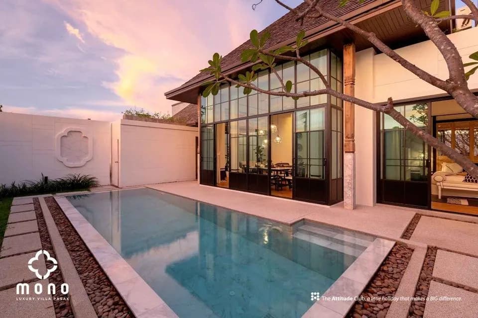 Mono – Villa 2 chambres avec piscine privée à louer à Choeng Thale — Miniature 4