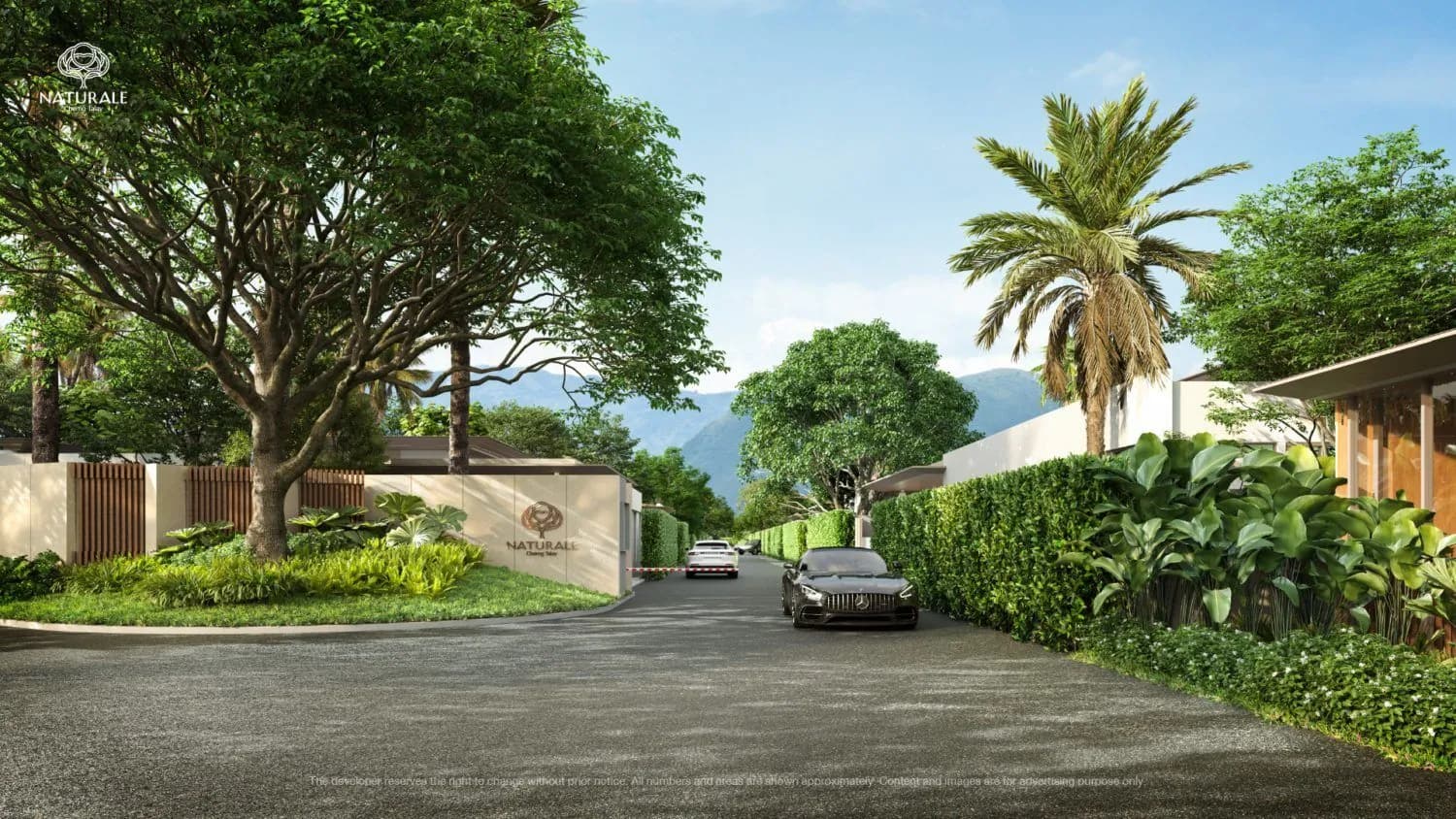 Nouveau projet : villa 4 chambres avec vue montagne à vendre à Choeng Thale — Photo 1