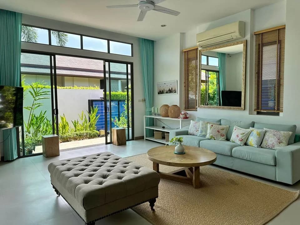 Spacieuse villa 3 chambres avec piscine privée à louer à Layan Beach — Miniature 9