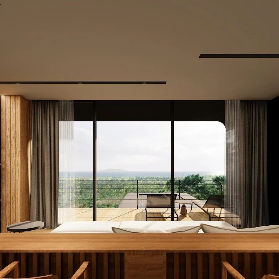 Villa moderne 5 chambres à louer | Vues à couper le souffle sur la baie de Chalong, Phuket — Miniature 3