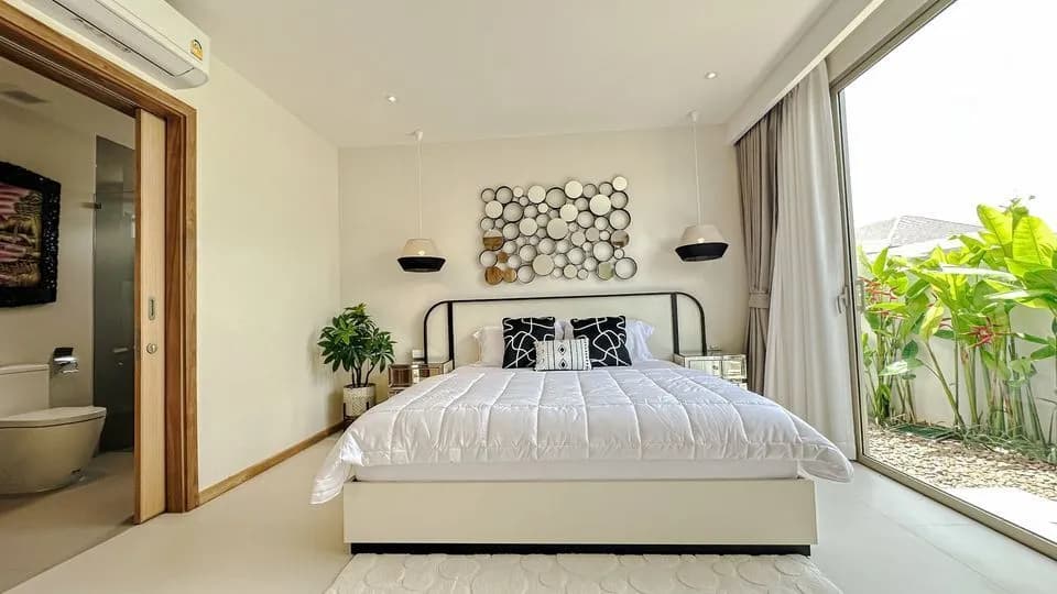 Trichada Villa – 4 chambres avec piscine privée à louer à Choeng Thale — Miniature 13