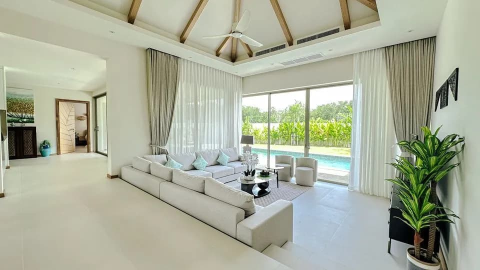 Trichada Villa – 4 chambres avec piscine privée à louer à Choeng Thale — Miniature 14