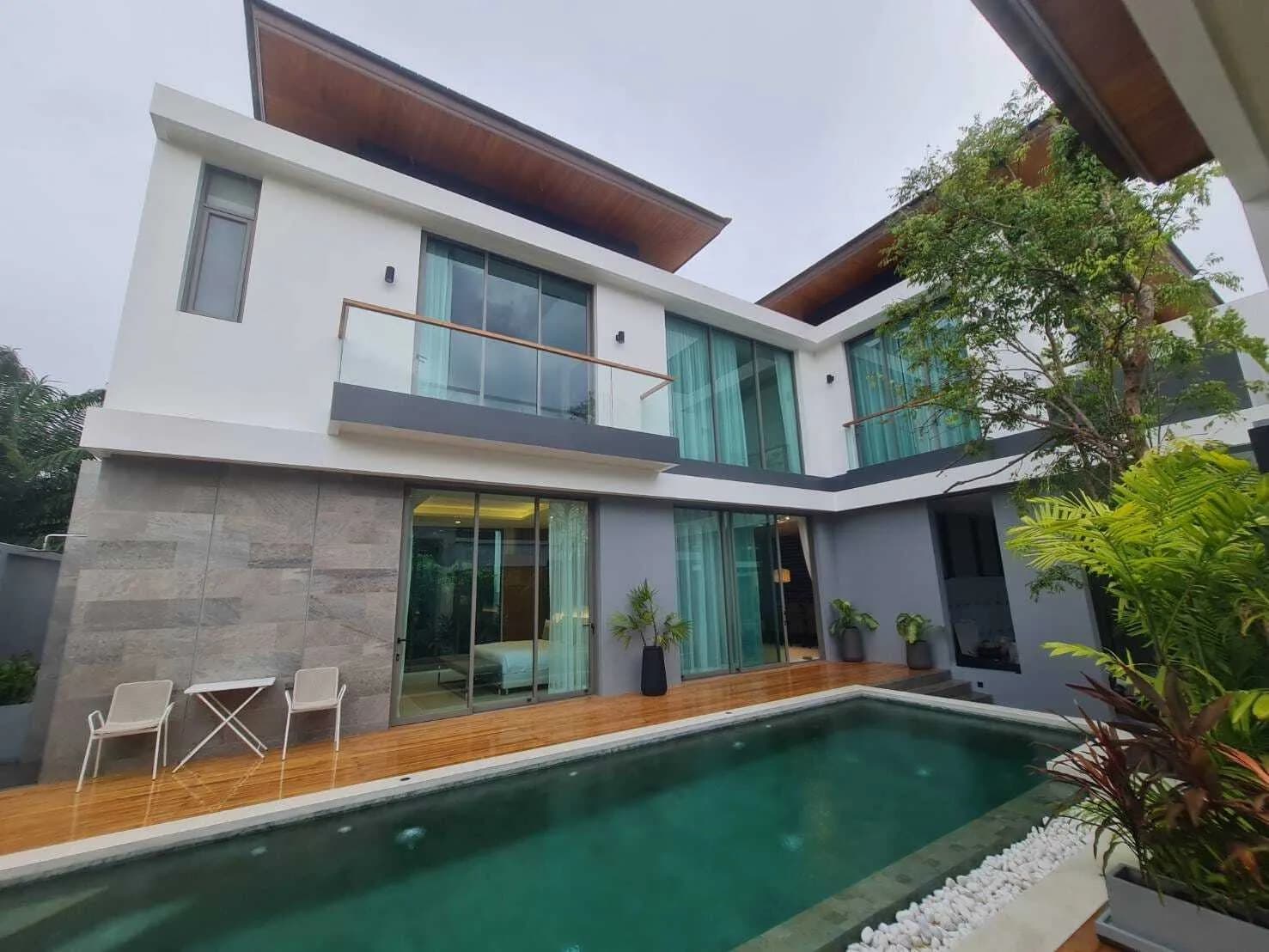 The Teak Villa – 5 chambres avec piscine privée à louer à Choeng Thale — Miniature 8