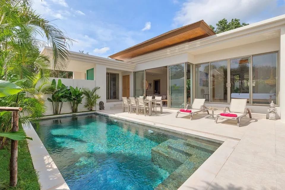 Trichada Villa – 3 chambres avec piscine privée à louer à Choeng Thale — Miniature 10