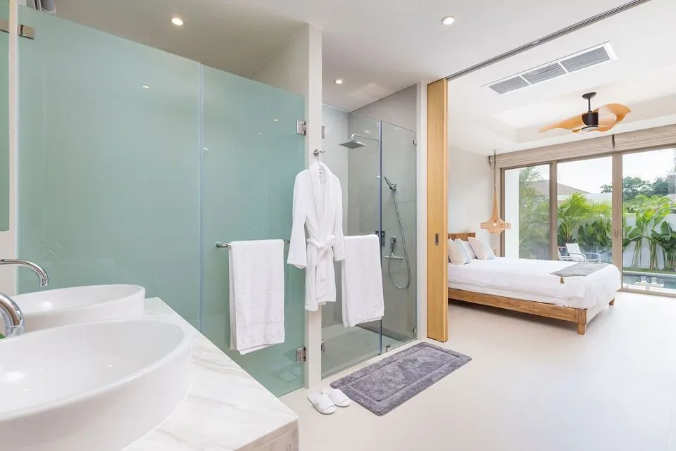 Trichada Villa – 3 chambres avec piscine privée à louer à Choeng Thale — Miniature 11