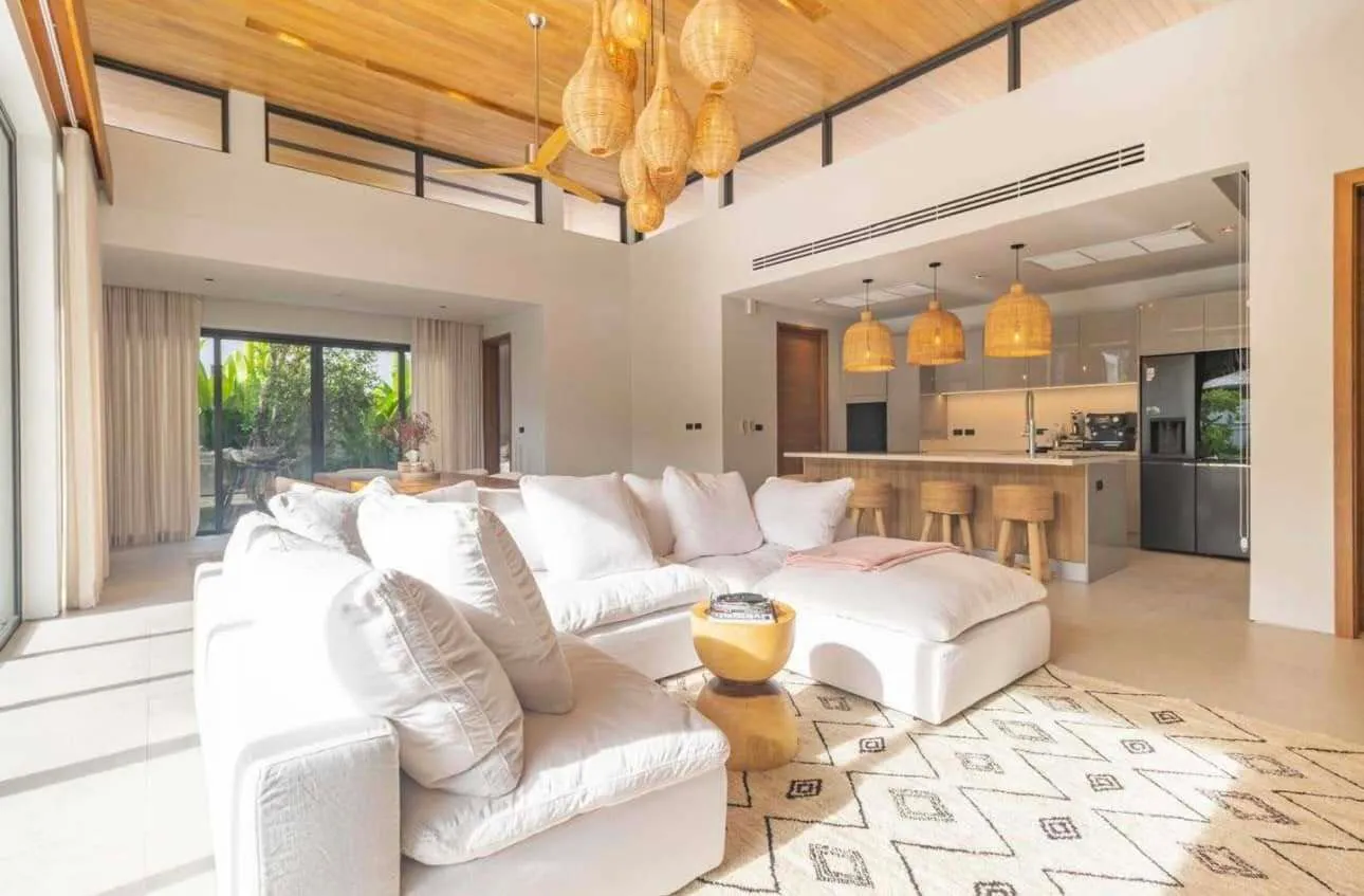 Botanica Modern Loft – 4 chambres avec piscine privée à louer à Choeng Thale — Miniature 12