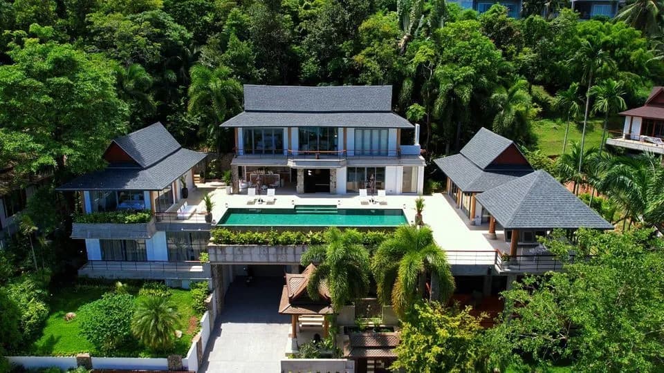 Villa avec piscine privée 5 chambres vue mer près de Surin Beach, Choeng Thale — Miniature 17