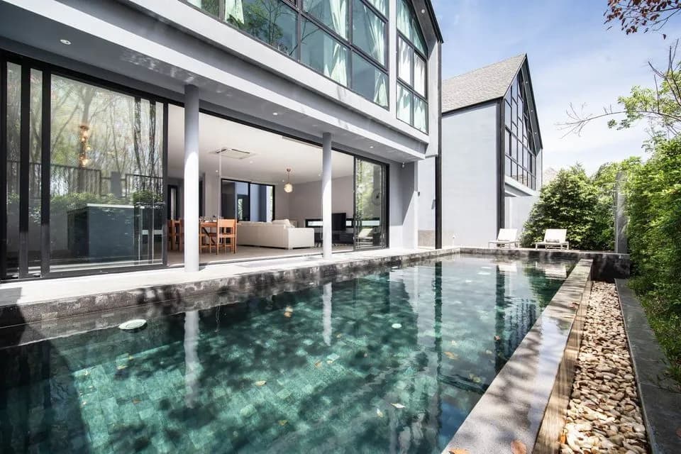 Élégante villa avec piscine 3 chambres à Granary Villas, Bang Tao, Phuket — Miniature 15