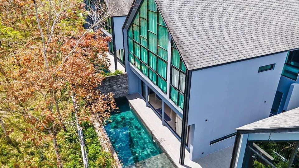 Élégante villa avec piscine 3 chambres à Granary Villas, Bang Tao, Phuket — Miniature 20