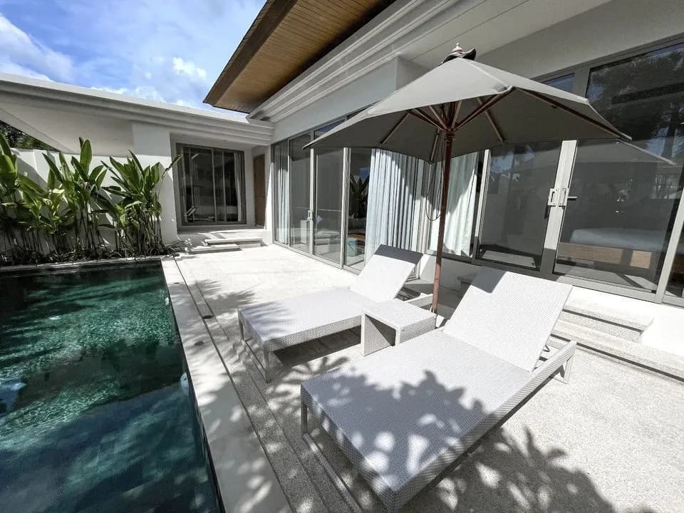 Trichada Tropical – 3 chambres avec piscine privée à louer à Choeng Thale — Miniature 12