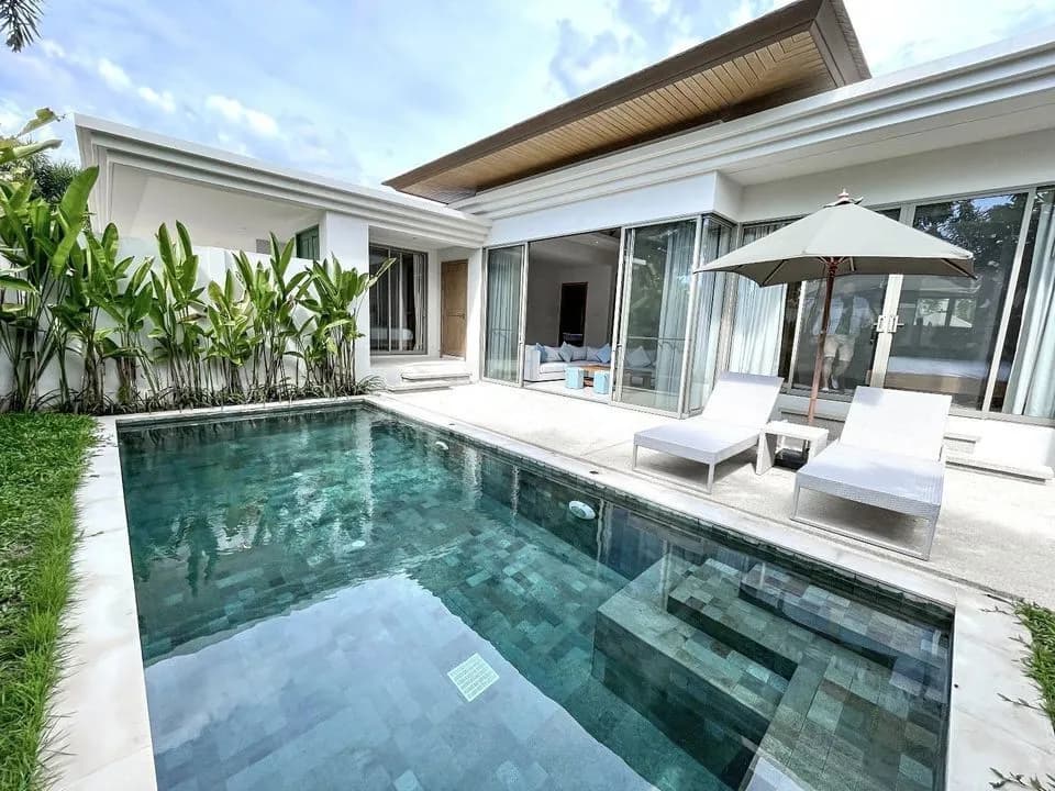 Trichada Tropical – 3 chambres avec piscine privée à louer à Choeng Thale — Miniature 16