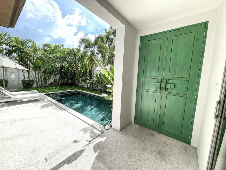 Trichada Tropical – 3 chambres avec piscine privée à louer à Choeng Thale — Miniature 21