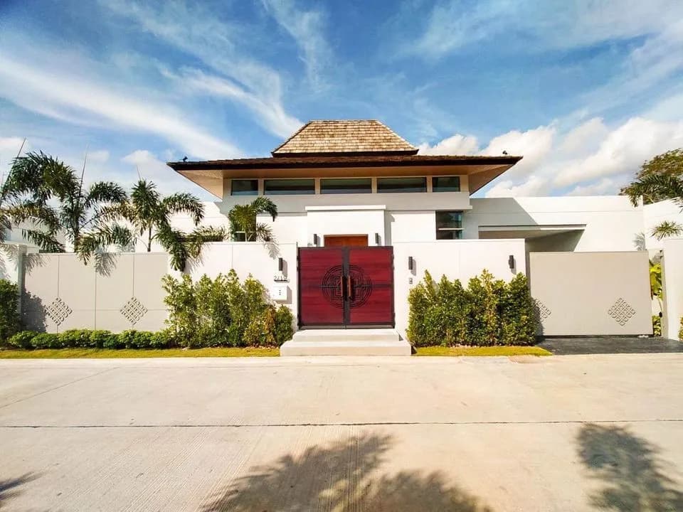 Élégante villa avec piscine 2 chambres en location annuelle à Choeng Thale, Phuket — Miniature 6