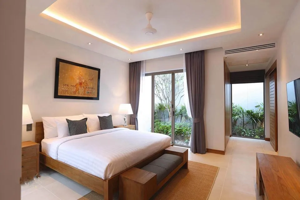 Luxueuse villa 4 chambres avec piscine privée en location annuelle à Anchan Hill, Choeng Thale — Miniature 11