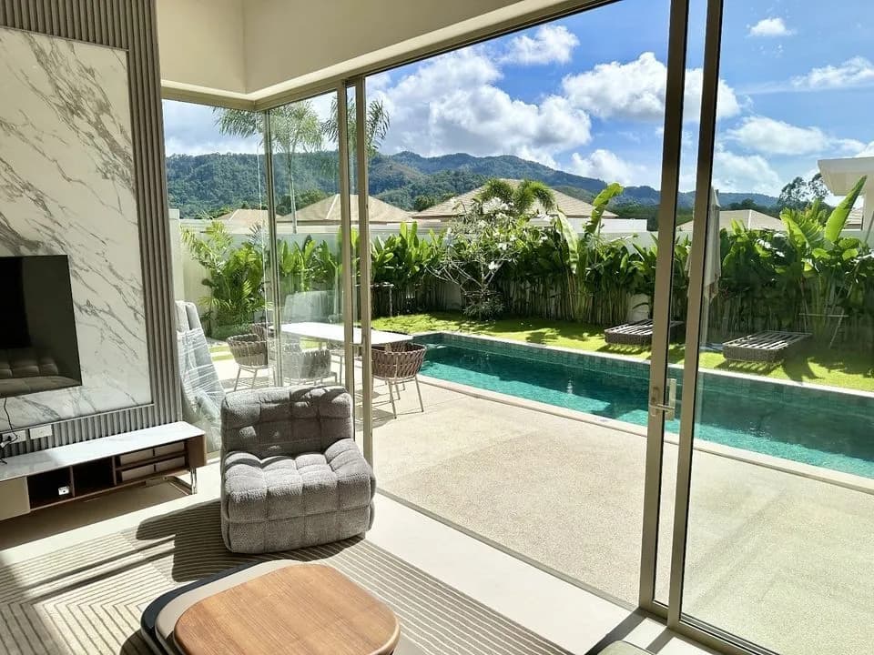 Luxueuse villa Trichada Azure 3 chambres à louer à Phuket — Miniature 4