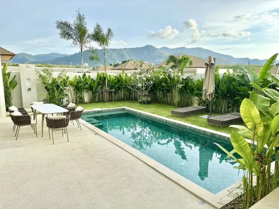 Luxueuse villa Trichada Azure 3 chambres à louer à Phuket — Miniature 13