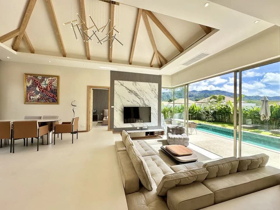 Luxueuse villa Trichada Azure 3 chambres à louer à Phuket — Miniature 14